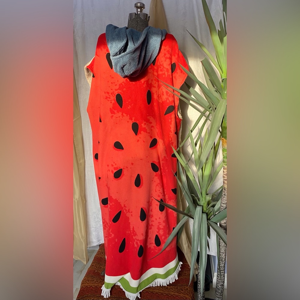 Handmade, Up-Cycled Towel Poncho